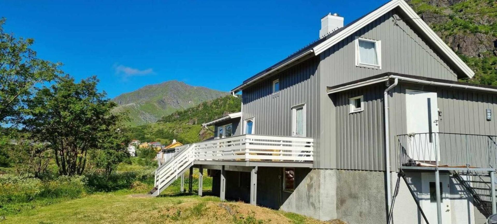Landsbyhus I Lofoten Napp Exterior foto